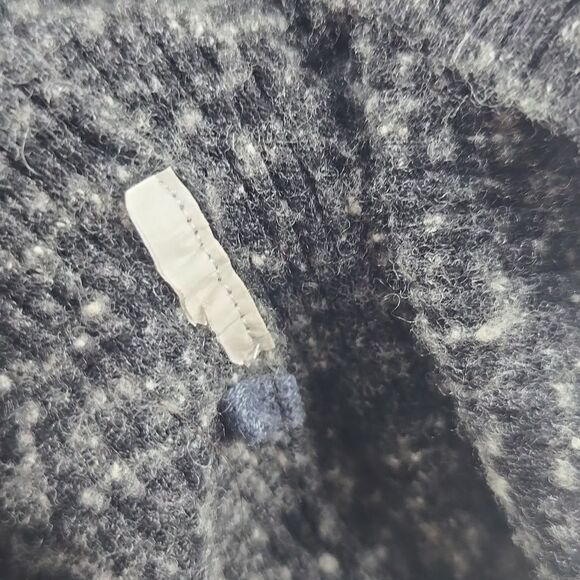 A/X Armani Exchange Gray Open Back Italian Yarn Sweater Dress Size M - Picture 5 of 7